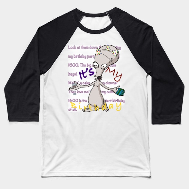 It’s My Birthday! Baseball T-Shirt by CoffeePot